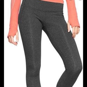 GapFit GFast charcoal heathered leggings